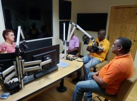 HESADP Team at Radio Lethem 